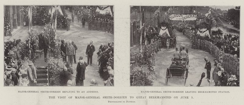 Besøket av generalmajor Smith-Dorrien til Great Berkhamsted 1. juni av English Photographer