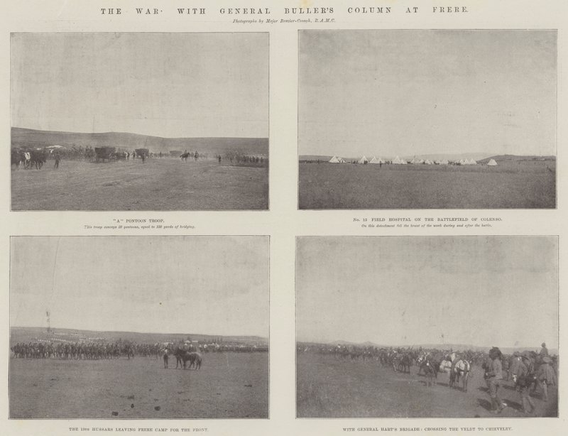 The War, with General Bullers Column at Frere av English Photographer