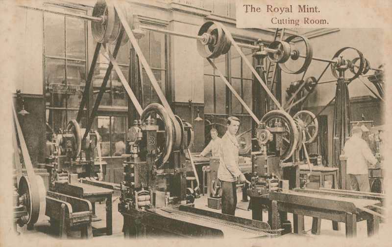 Klipperommet ved Royal Mint, London av English Photographer