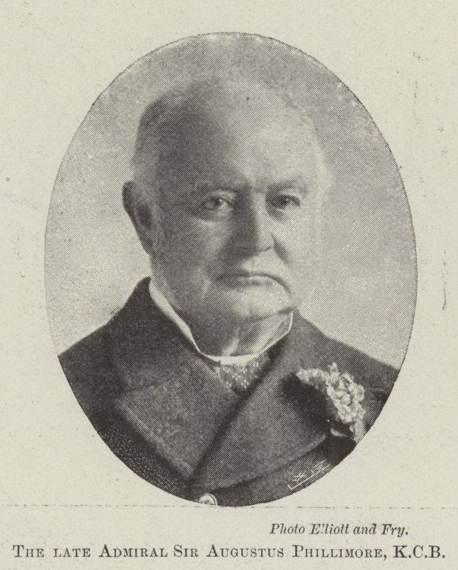 Avdøde admiral Sir Augustus Phillimore, KCB av English Photographer