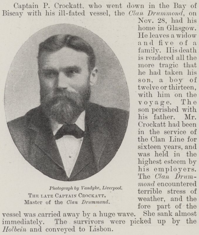 Avdøde kaptein Crockatt, Master of the Clan Drummond av English Photographer