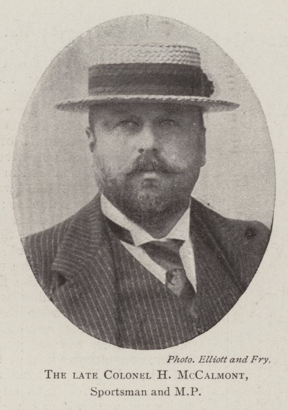 Avdøde oberst H McCalmont, Sportsman og MP av English Photographer