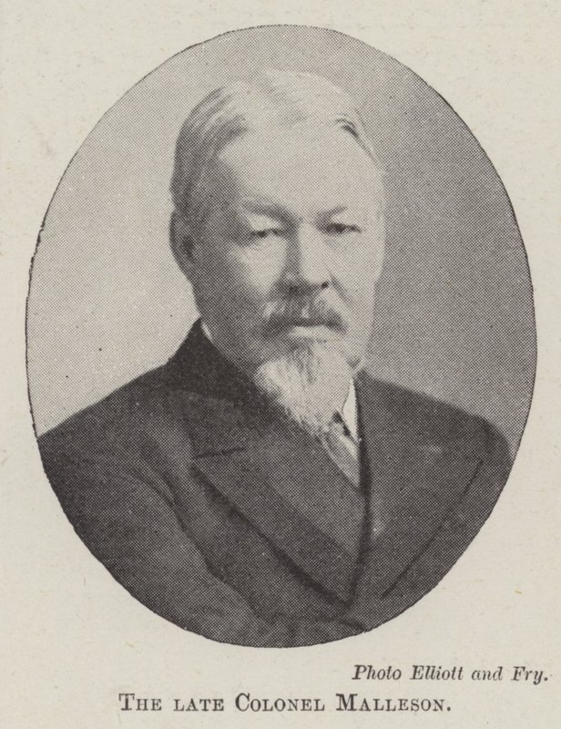 Avdøde oberst Malleson av English Photographer