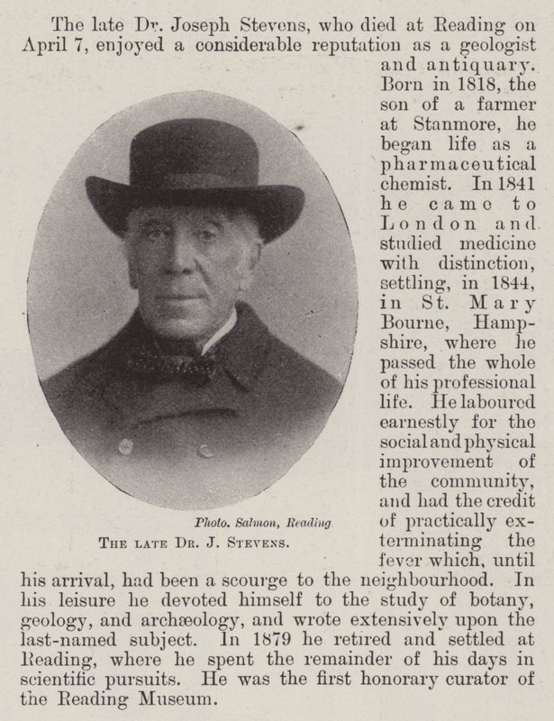 Avdøde Dr J Stevens av English Photographer