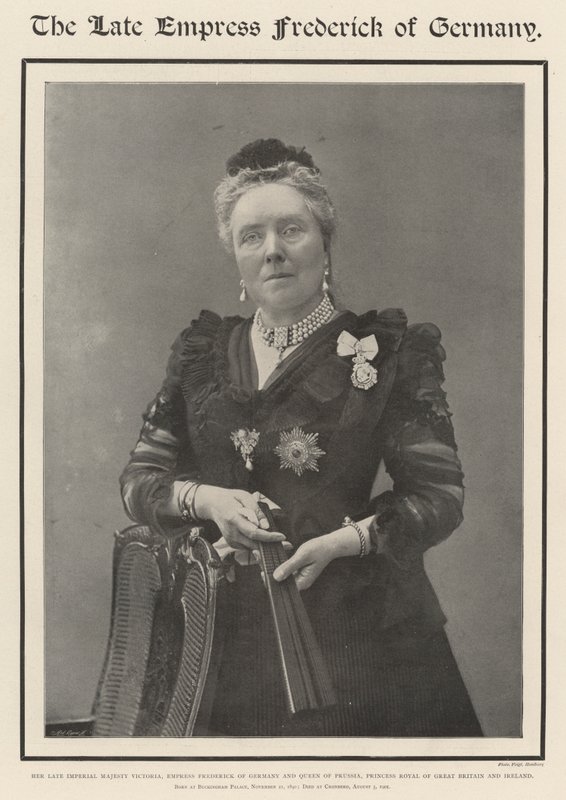 Den avdøde keiserinne Frederick av Tyskland av English Photographer