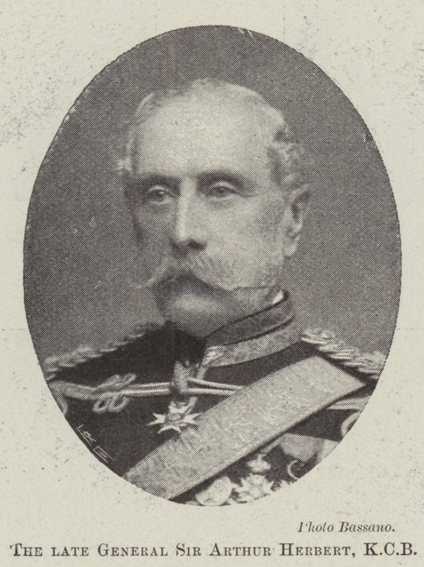 Avdøde general Sir Arthur Herbert, KCB av English Photographer