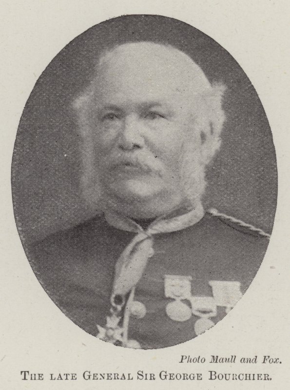 Avdøde general Sir George Bourchier av English Photographer