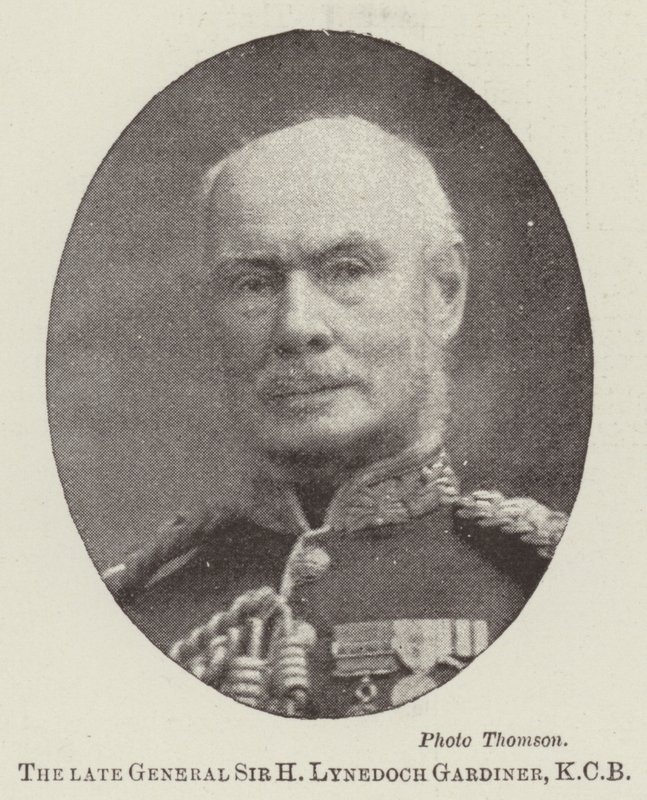 Avdøde general Sir H Lynedoch Gardiner, KCB av English Photographer