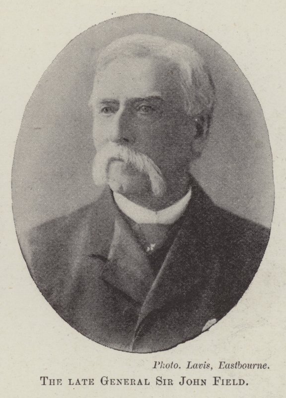 Avdøde general Sir John Field av English Photographer
