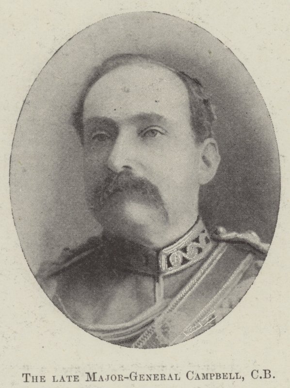 Avdøde generalmajor Campbell, CB av English Photographer