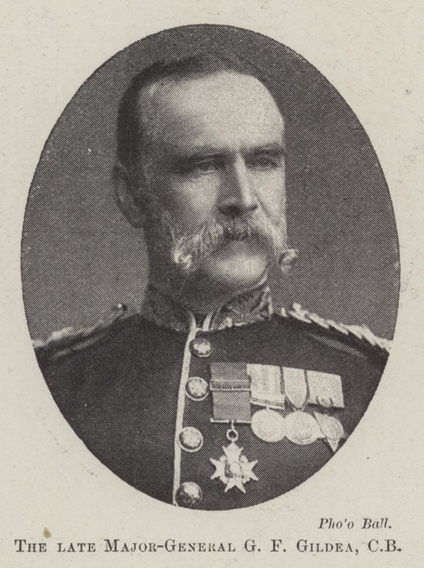 Avdøde generalmajor GF Gildea, CB av English Photographer