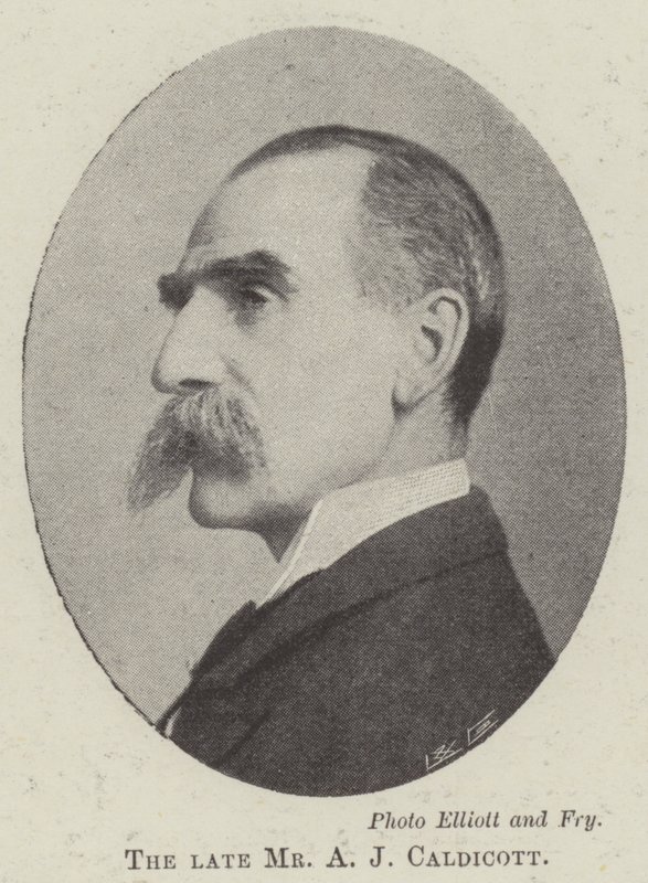 Avdøde Mr A J Caldicott av English Photographer