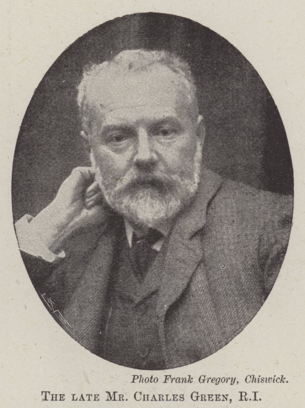 Avdøde Mr Charles Green, RI av English Photographer