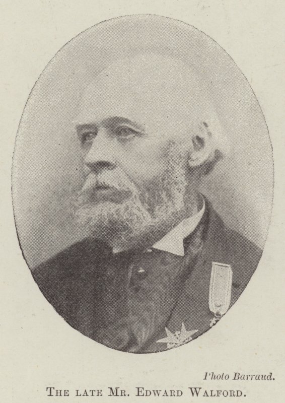Avdøde Mr Edward Walford av English Photographer