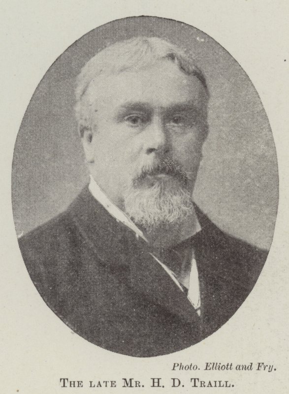 Avdøde Mr H D Traill av English Photographer