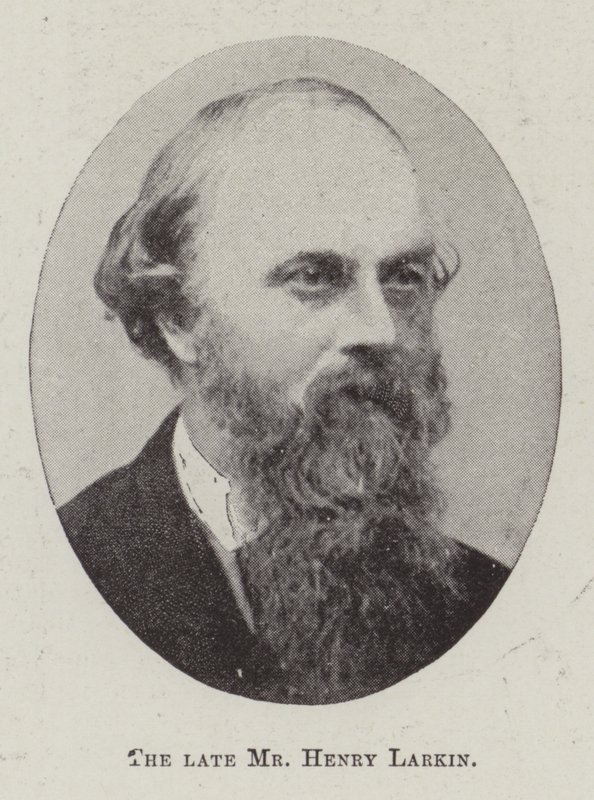 Avdøde Mr Henry Larkin av English Photographer