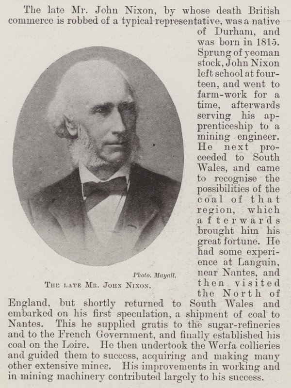 Avdøde John Nixon av English Photographer