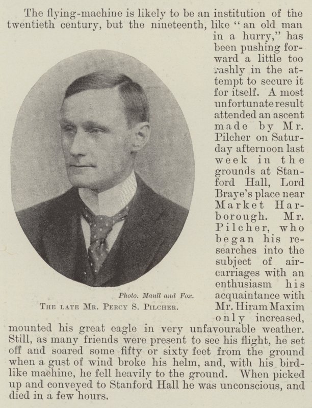 Avdøde Percy S Pilcher av English Photographer