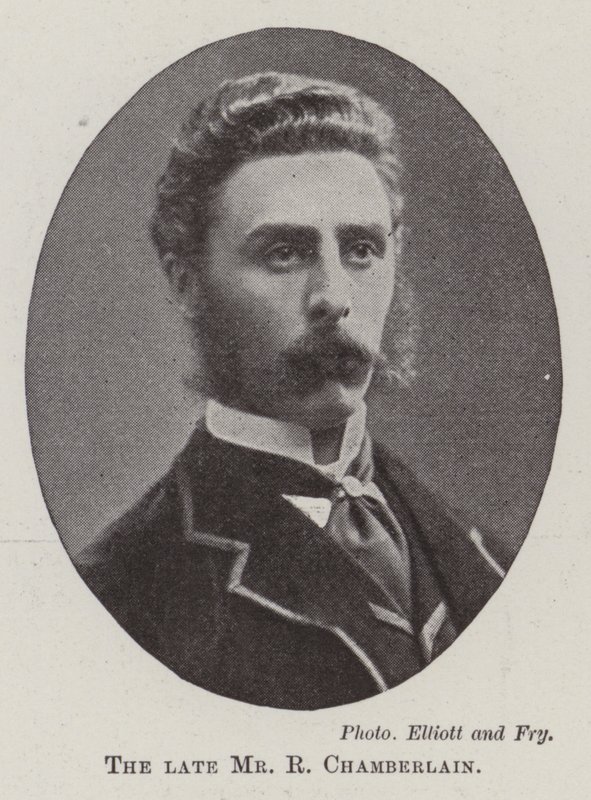 Avdøde Mr. R Chamberlain av English Photographer