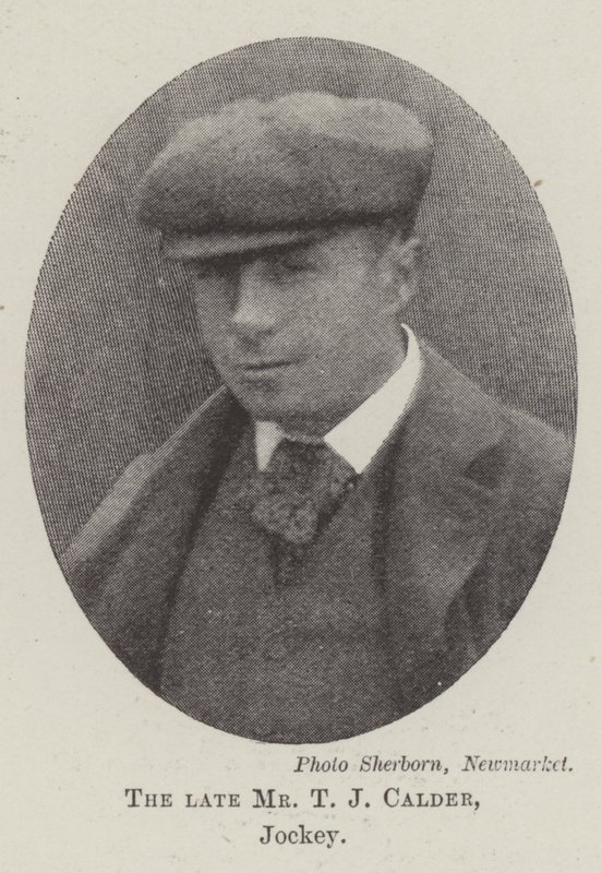 Avdøde Mr T J Calder, Jockey av English Photographer