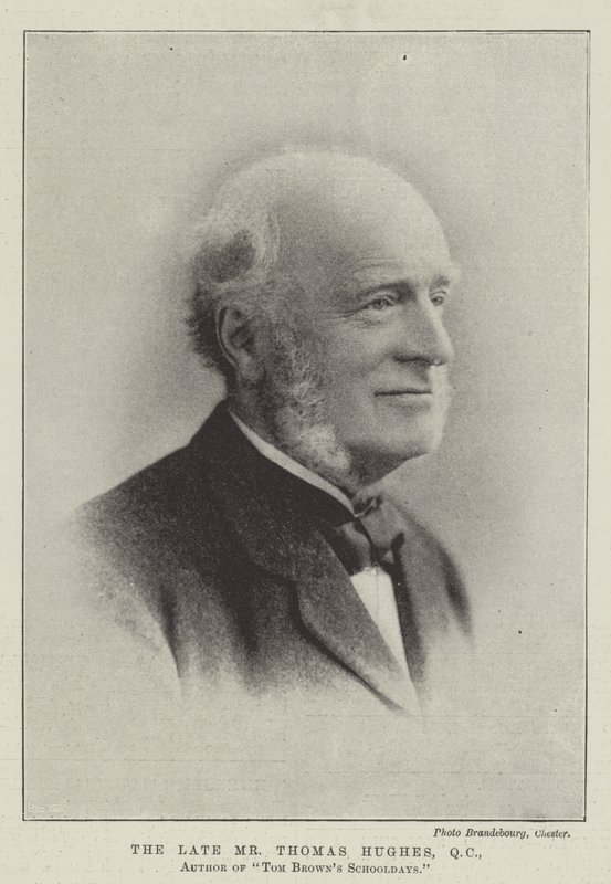 Avdøde Mr Thomas Hughes, QC, forfatter av Tom Browns Schooldays av English Photographer