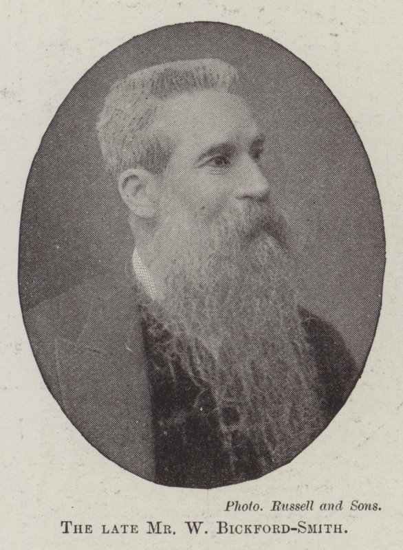 Avdøde Mr W Bickford-Smith av English Photographer
