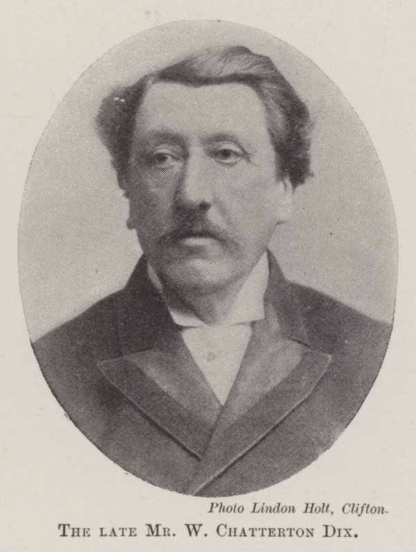 Avdøde Mr W Chatterton Dix av English Photographer
