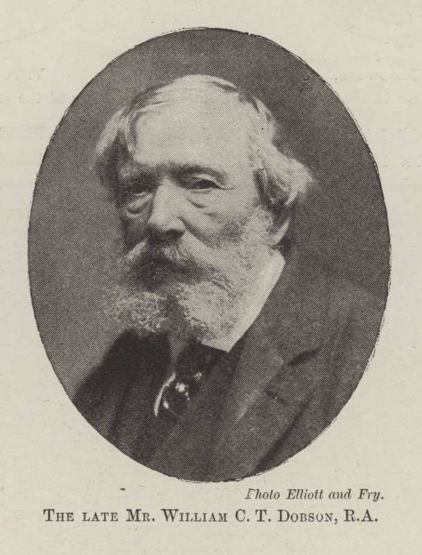 Avdøde Mr William C T Dobson, RA av English Photographer