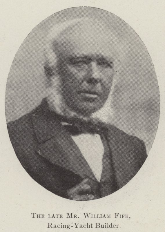 Avdøde Mr William Fife, Racing-Yacht Builder av English Photographer