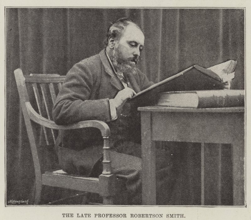 Avdøde professor Robertson Smith av English Photographer