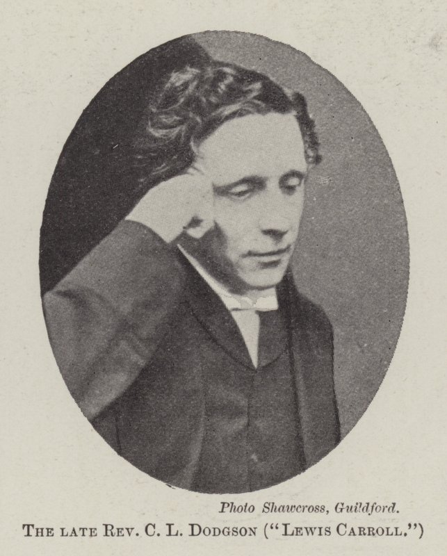 Avdøde pastor CL Dodgson, Lewis Carroll av English Photographer