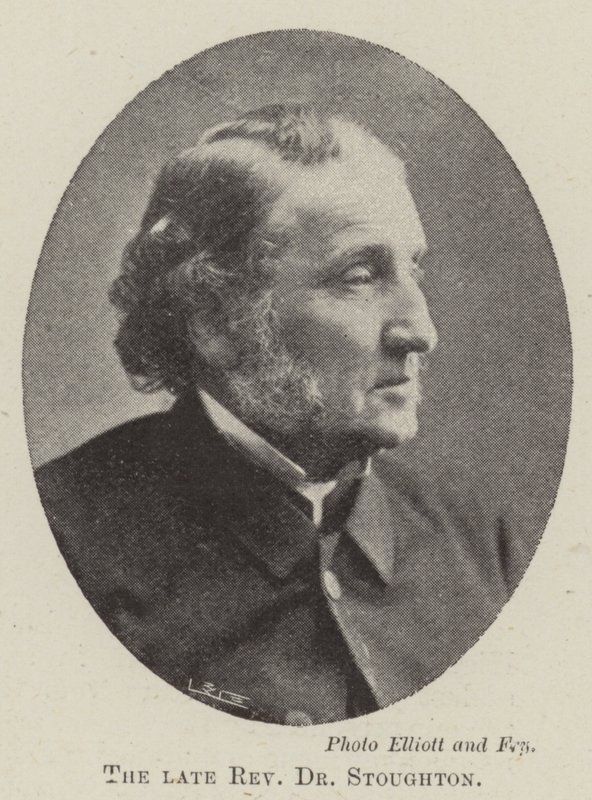 Avdøde pastor Dr Stoughton av English Photographer