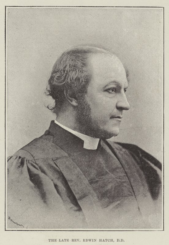 Avdøde pastor Edwin Hatch, DD av English Photographer