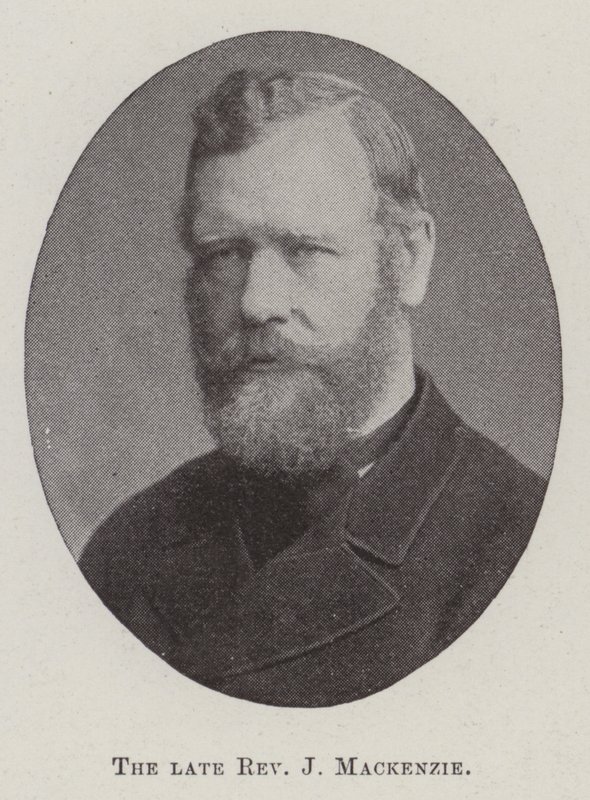 Avdøde pastor J Mackenzie av English Photographer