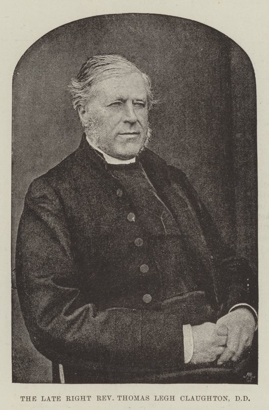 Den avdøde høyre pastor Thomas Legh Claughton, DD av English Photographer