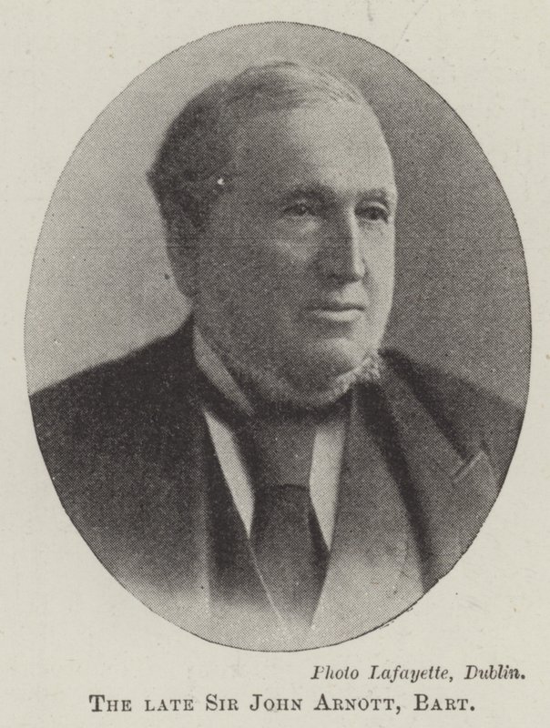 Avdøde Sir John Arnott, Baronet av English Photographer
