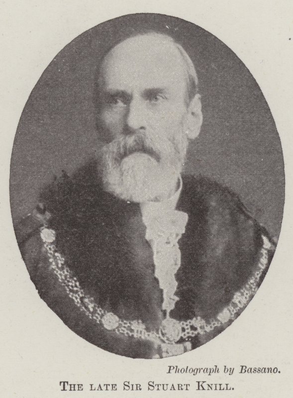 Avdøde Sir Stuart Knill av English Photographer