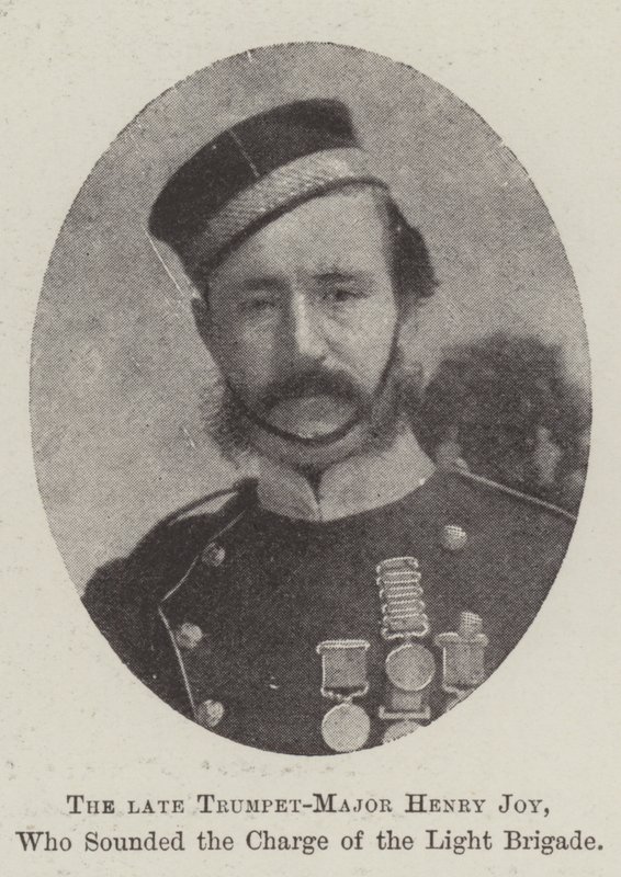 Avdøde trompet-major Henry Joy, som utropte Charge of the Light Brigade av English Photographer
