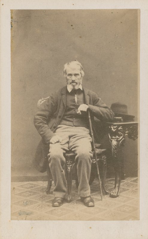 Thomas Carlyle av English Photographer
