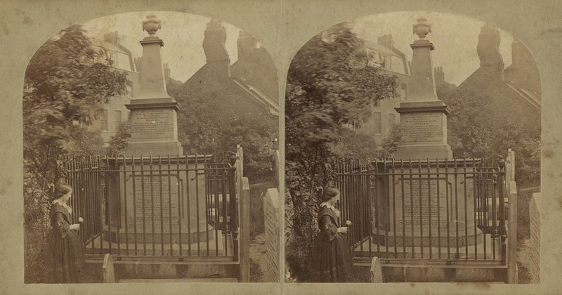 Graven til John Wesley av English Photographer