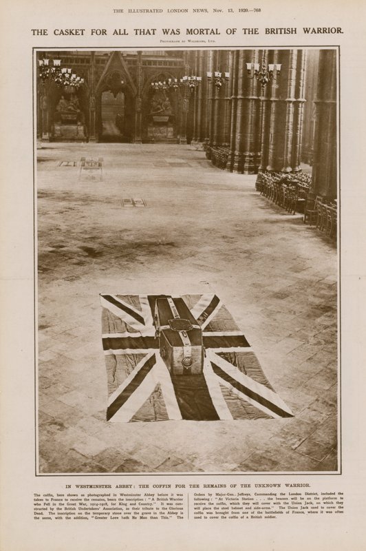 Graven til den ukjente soldaten av English Photographer