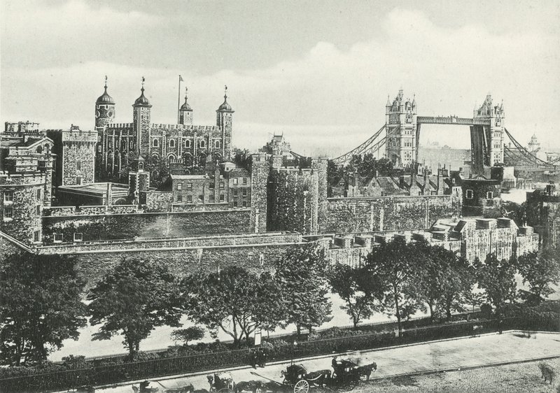 Tower of London og Tower Bridge av English Photographer