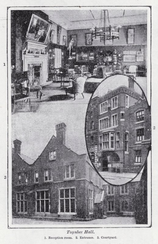 Toynbee Hall (s/hvitt bilde) av English Photographer