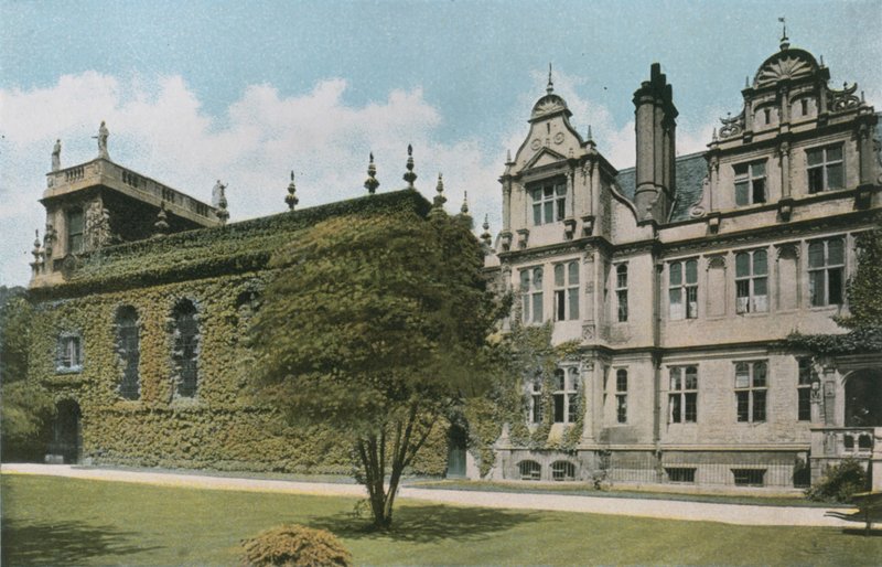 Trinity College og Presidents House av English Photographer