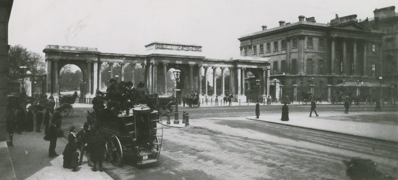 Triumfbuen, Hyde Park Corner, London av English Photographer