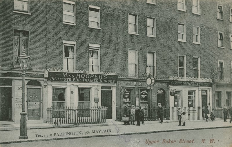 Upper Baker Street, London av English Photographer