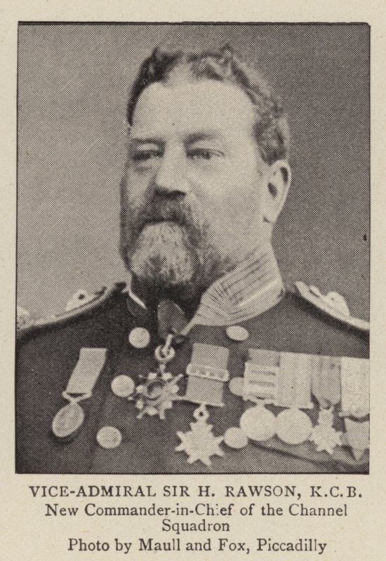 Viseadmiral Sir H Rawson, KCB av English Photographer