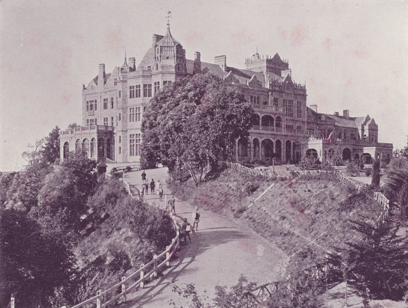 Vice-Regal Lodge, Simla av English Photographer