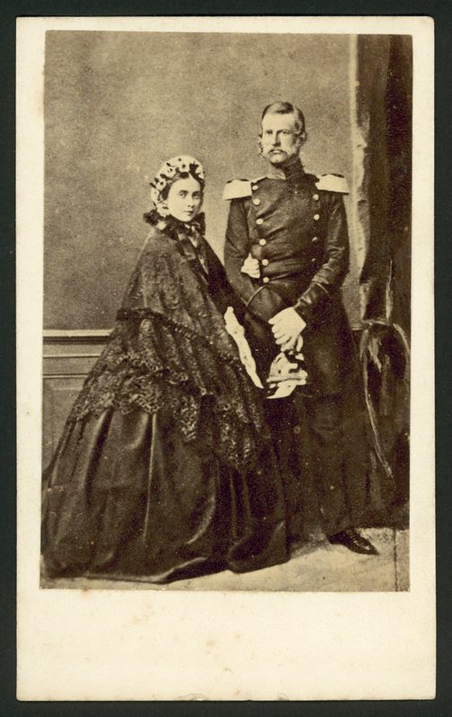 Victoria, Princess Royal og Prince Frederick av Preussen av English Photographer