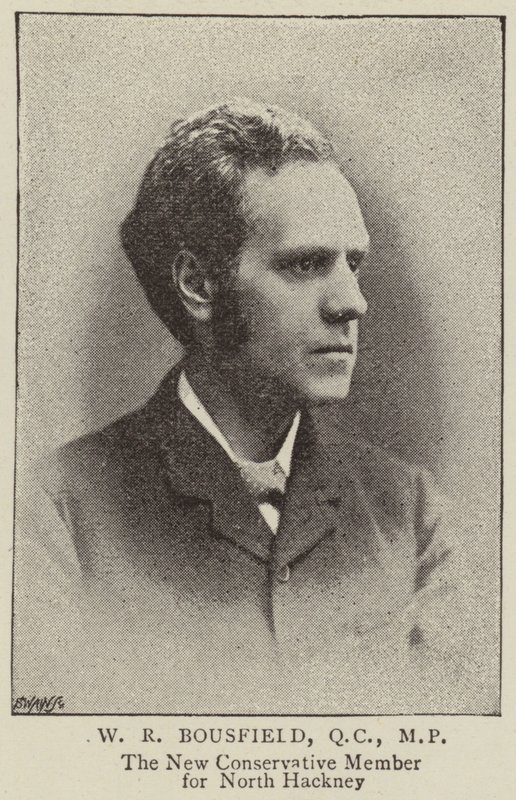 W R Bousfield, QC, MP av English Photographer